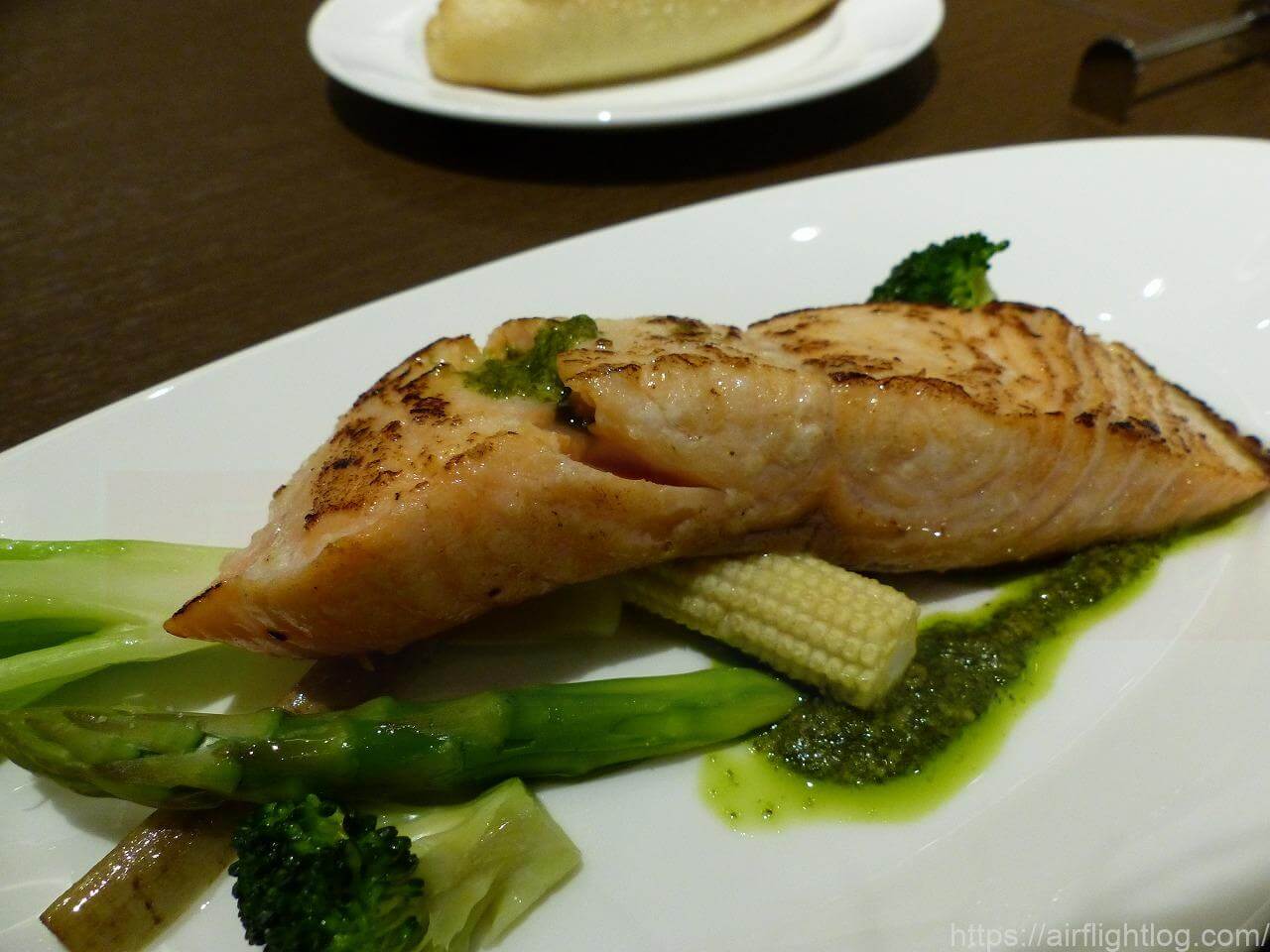 JALシティ 名古屋 錦のレストラン「Cafe Canal 1610」メインディッシュ（魚）