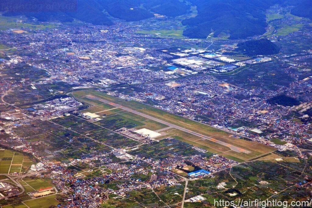 山形空港空撮