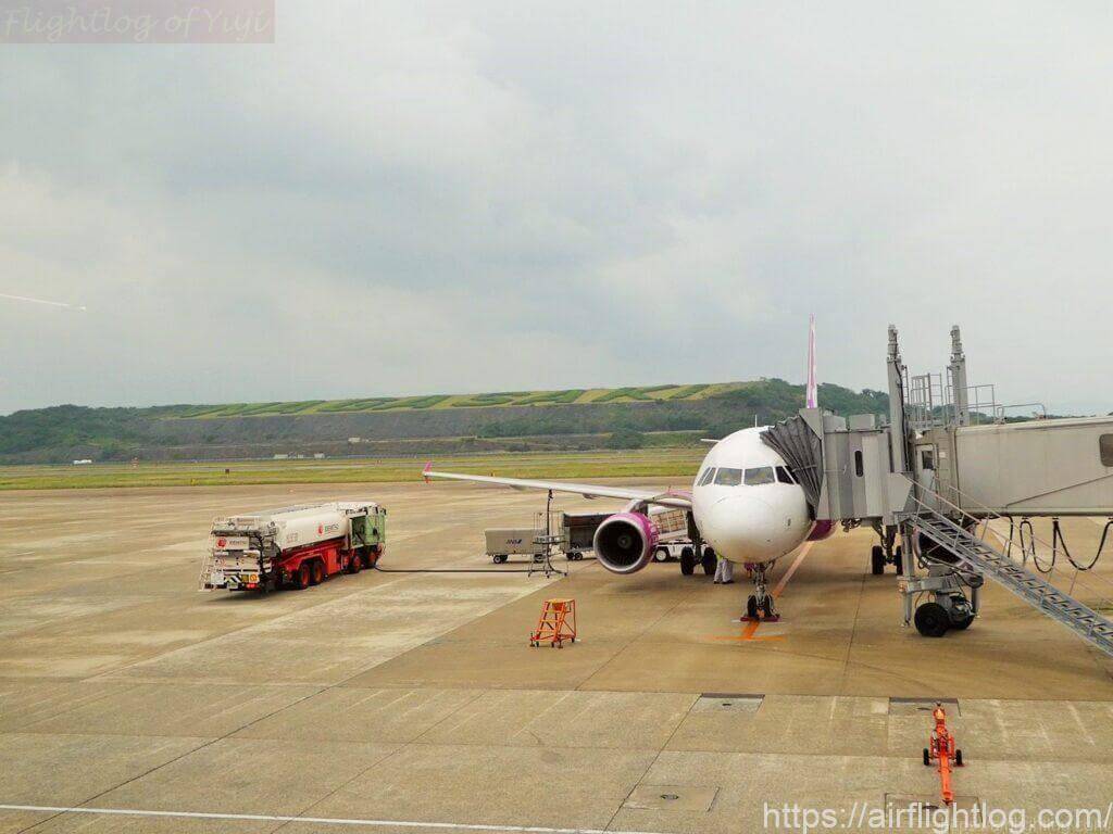 長崎空港駐機中