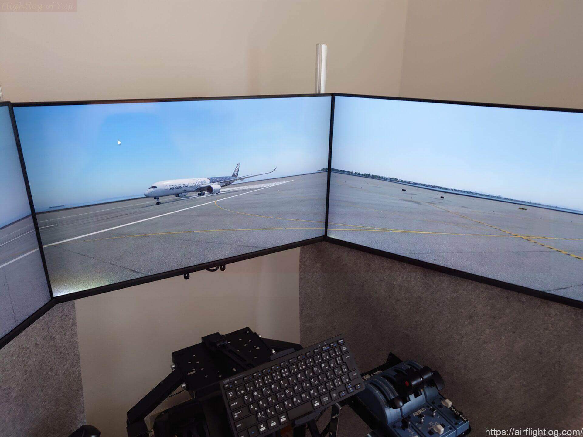 グランドニッコー東京 JALコラボレーションスイートルーム「JAL FLIGHT & RED SUITE」 フライトシミュレーター A350