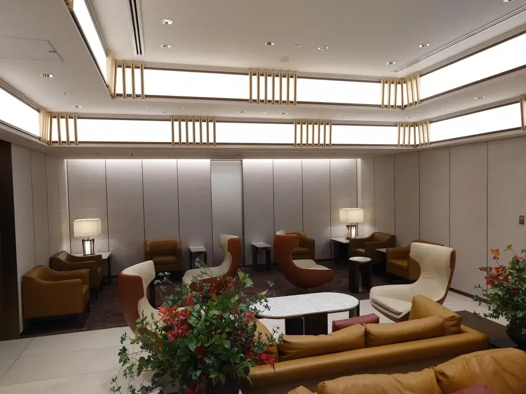 JAL羽田空港国際線ファーストクラスエントランス