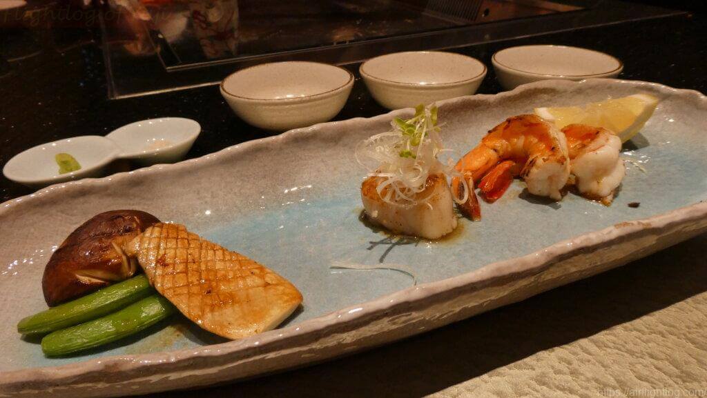 オークラクルーズ（鉄板焼き 海コース）