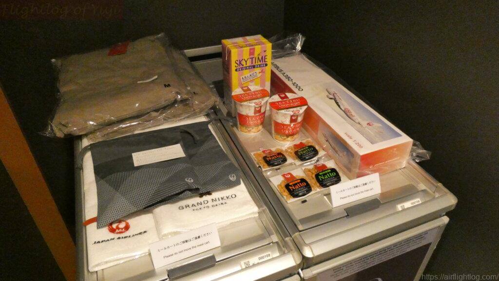 グランドニッコー東京台場 JALコラボレーションスイート 特別アメニティ