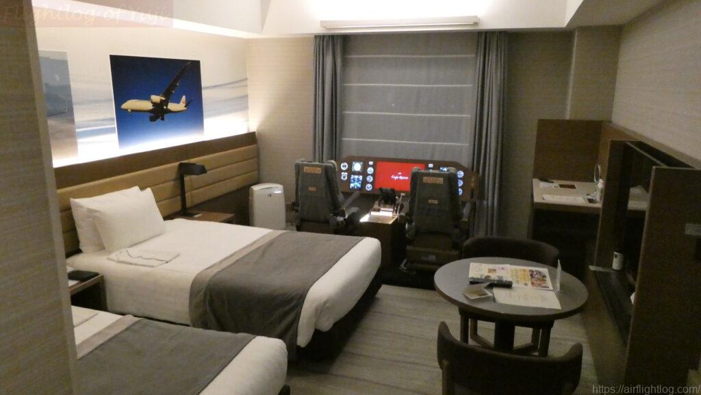 羽田エクセルホテル東急「JAL Cockpit ROOM」